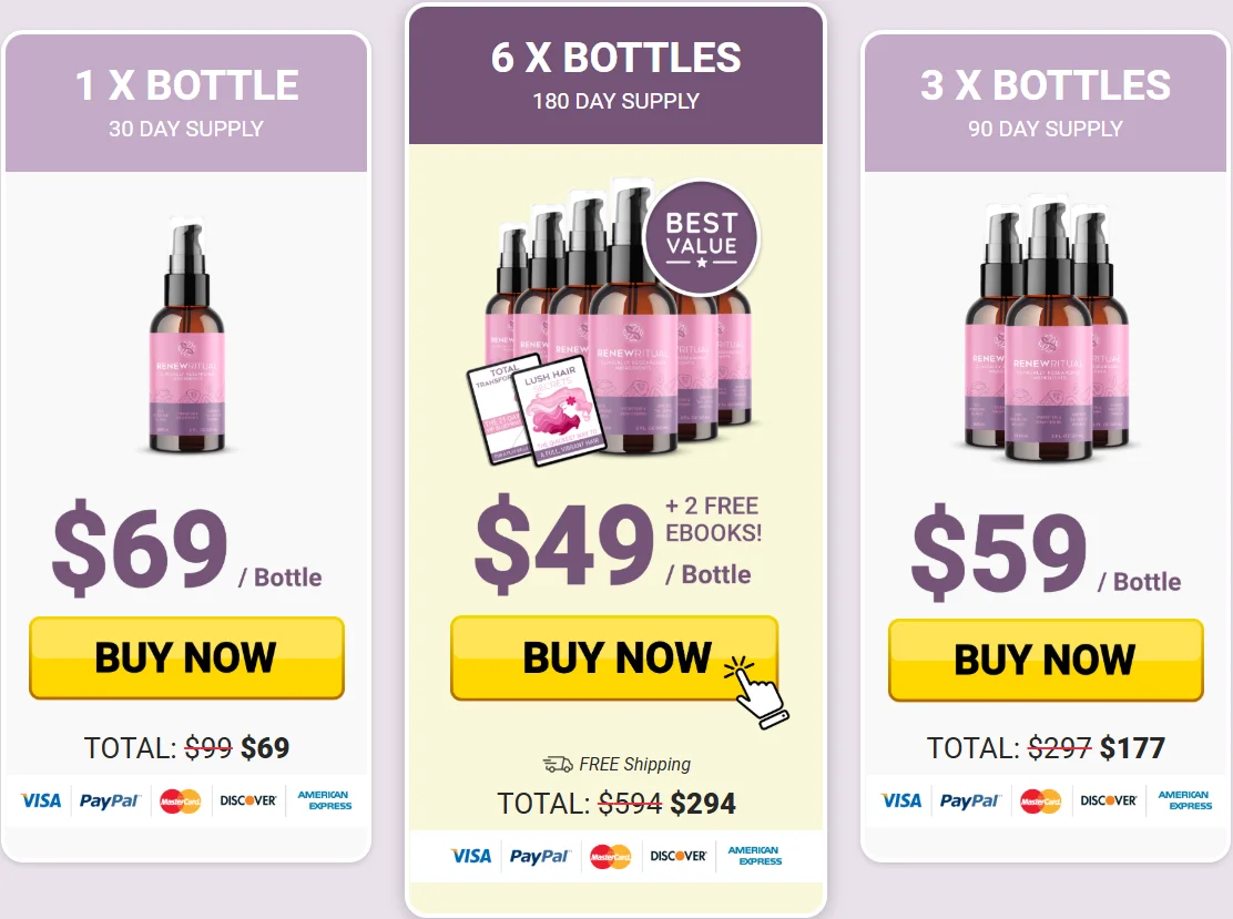 Buy RenewRitual 6 Bottles